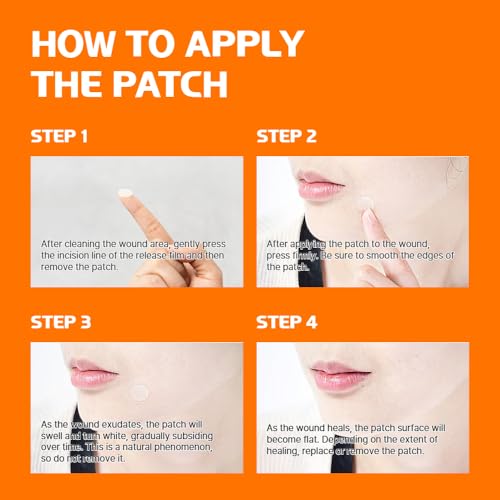 Fermented Korean Acne Patch for Face ? Hydrocolloid Spot Patch for Pimples, Blemish Treatment, Vegan Invisible Pimple Patch, Zit Cover for Day & Night, Skincare for Oily and Sensitive Skin - 105 Pcs