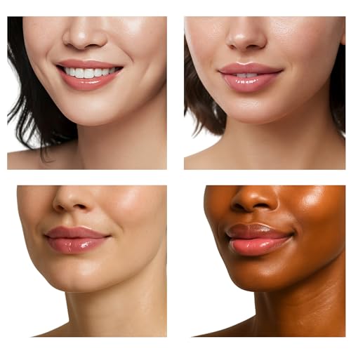Beauty Oilmazing! Lip & Cheek Hydrating Peptide Oil with MAXI-LIP | pH Adaptive Natural Color & Fuller-Looking Glossy Finish | Non-Sticky Hygienic Silicone Applicator | Made in USA |