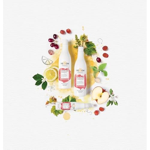 ALFAPARF MILANO Yellow Professional Color Care Leave-in Serum - Hair Color Protection - Prolongs Color Intensity and Shine - Keeps Hair Bright and Vibrant - Heat Protection (5.07 fl oz / 150ml)
