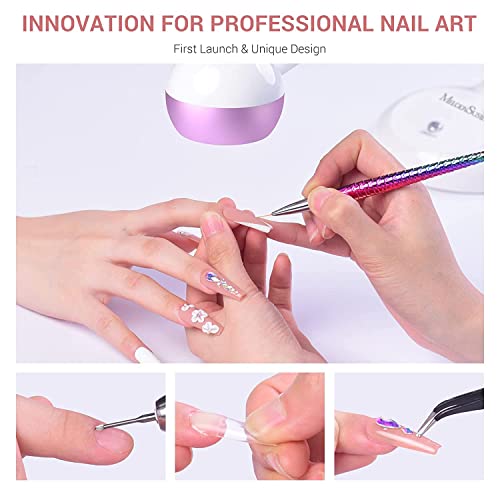 MelodySusie 2 in 1 Gel X Lamp with Jeweliver Gel Nail Polish