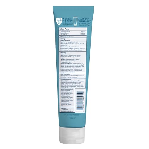 Blue Lizard Kids Mineral SPF 50 Sunscreen Lotion, 100% Mineral, Children¡¯s Sunscreen, Water-Resistant Formula, Paraben-Free, Fragrance-Free, 5 fl oz