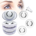 Eloria Magnetic Lashes with Applicator, 2026 New Upgrade Reusable Hunnyfit Magnetic Eyelashes Natural Look, Wispy False Lashes Kit, No Glue Needed Easy to Wear and Remove (Camellia+Natural+Iris)