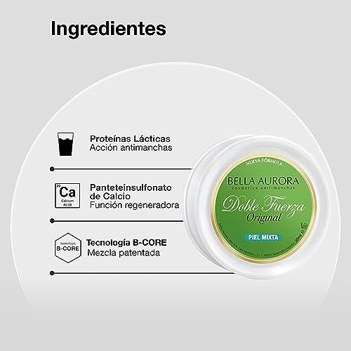BELLA AUROPRA DOBLE FUERZA CREMA ANTI-MANCHAS MATE PIEL MIXTA 30ML