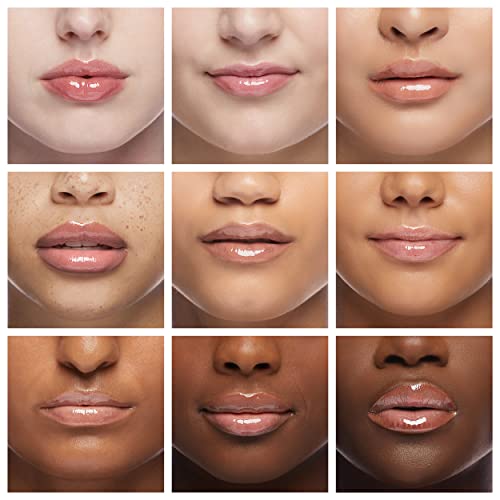 Ruby Kisses Broadway Vita-Lip Clear Lip Gloss (6 Pack Mint, Rosehip, Coconut Oil), Ultra-Hydrating & Soothing Formula with Vitamin Oils, High-Shine Non-Sticky Finish, Healing Lip Balm for Healthy Lips
