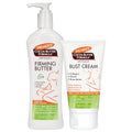 Palmer's Postpartum Skin Care Bundle - Cocoa Butter Set includes Firming Butter Body Lotion (10.6 fl. oz.) and Bust Cream (4.4 oz.), Pregnancy Essentials with Shea Butter, Elastin, Vitamin E & Co Q10