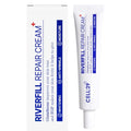 RIVERFILL REPAIR CREAM EGF Centella Niacinamide Deep Wrinkle Moisturizer Anti Aging Rejuvenation Crow¡¯s Feet Glass Skin Korean Skincare Skin Barrier Day & Night Routine 1.35 fl.oz (40ml)