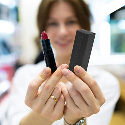 Framendino, 50 Pack Black Rectangle Lipstick Boxes Lip Gloss Bottle Reusable Balm Packaging Cases Essential Oil Wrapping Box for DIY Gift