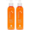 Andalou Naturals Brightening Meyer Lemon + Vitamin C Creamy Cleanser | Gentle Face Wash to Even Tone & Boost Glow | Aloe Vera & Natural Ingredients-| For Dull Skin-| 6 oz,(Pack of 2)