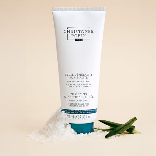 Christophe Robin Purifying Lightweight Conditioner Gel?e With Sea Minerals for Soft Lengths and Oily Scalp 6.7 fl. oz