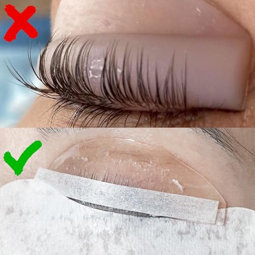PERMANIA Lash Lift Paper Strips, 1000P Lash Perm Paper Preventing Lashes from Popping Out for Eyelashes Lifting Lash Lift Ribbon (1 Style-White)