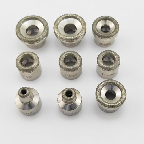 Elitzia 9 Tips 3 Wands Quality Diamond Dermabrasion Replacements Remove Wrinkles Blackheads Fine Lines ETL06C (Stainless Steel)