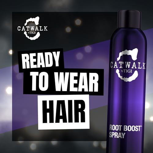 TIGI Catwalk Root Boost Spray Foam - Directional Mousse for All Hair Types, for Lift & Texture, All Hair Types, Finish on Wet Hair & Blow Dry - Premium Hair Care Products - 8.5 Oz (2 Pack)