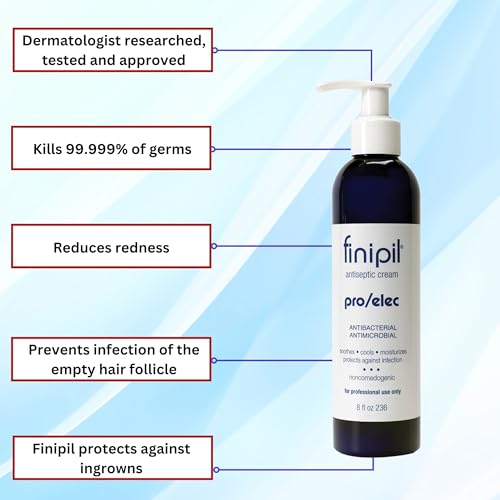 Nufree Finipil Pro Elec Antiseptic Cream, 8 Ounce
