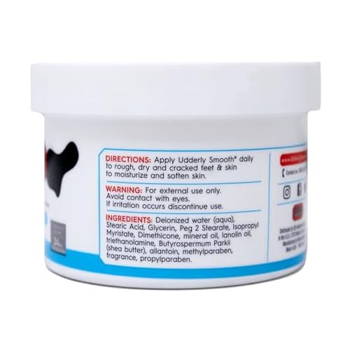 Udderly Smooth Foot Cream with Shea Butter 8 oz