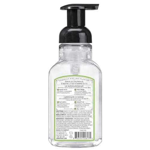 Watkins 20623 9 oz Aloe & Green Tea Scent Foaming Hand Soap