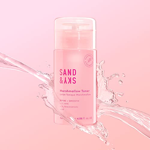 Sand & Sky Hyaluronic Acid Serum for Face - Hydrating Serum with Probiotics & Fermented Sea Kelp, Face Serum for Fine Lines, Plumps Skin & Minimizes the Appearance of Wrinkles, 1 fl oz