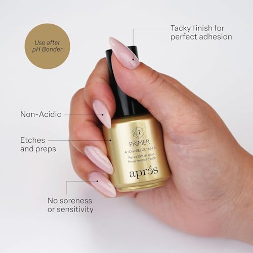 APR?S Gel-X¢ç Professional Nail Extension Bundle - Gold Bottle Extend Gel, pH Bonder, Non-Acidic Primer, 15 ml Set