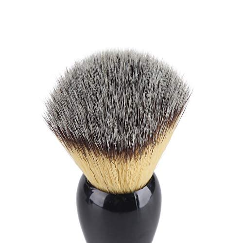 Shaving Brush Set, 3 in 1 Men Hair Shave Brushes Bowl Stand Shaving Cream Soap Razor Holder Mug Kit Soft Nylon Cleaning Tool for Wet Father Husband Boyfriend Birthday Dad Valentines Day Gifts Women