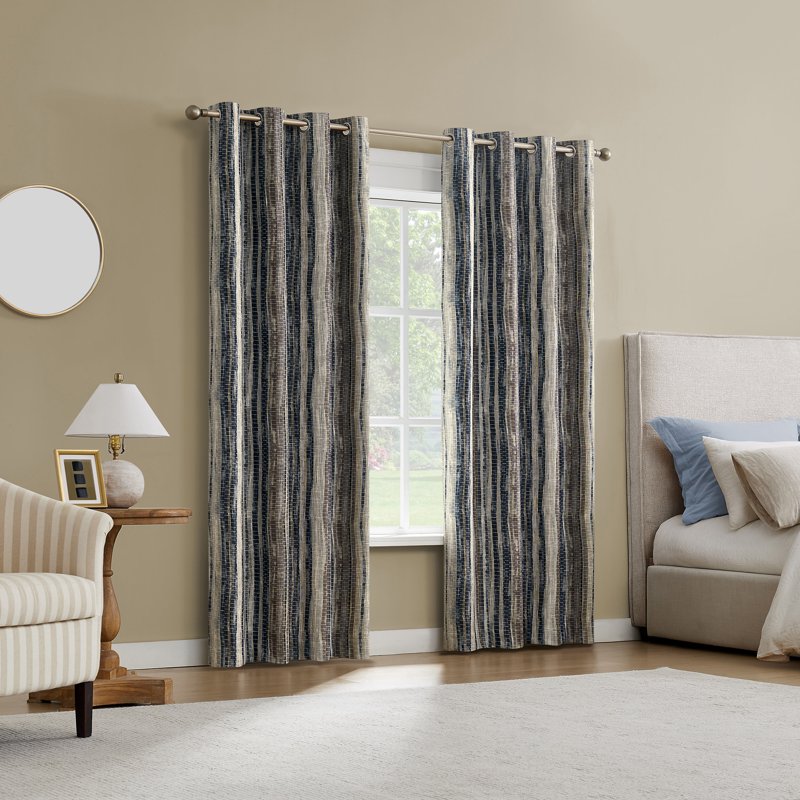 Blackout Grommet Curtain Panel for Window Privacy & Energy Efficiency