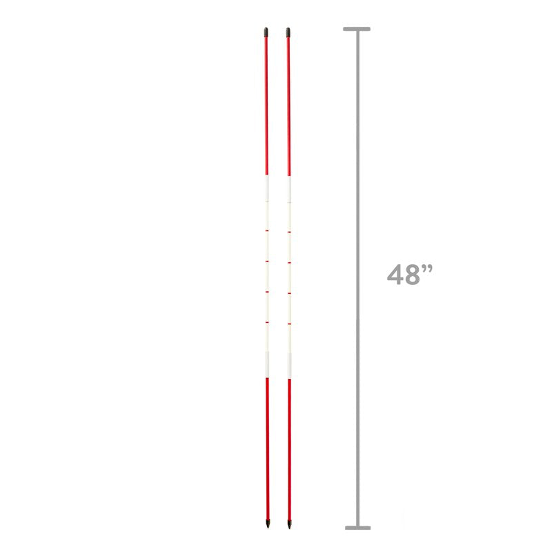 Golf Training Alignment Sticks Set for Improving Swing and Accuracy