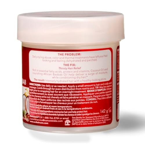 ORS HAIRepair Coconut Oil & Baobab Intense Moisture Creme for Dehydrated Hair 5 oz