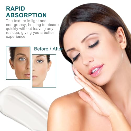 Retinol Collagen Cream for Face with 5% Hyaluronic Acid Anti-Aging Cream Anti-Wrinkle Reduce Fine Lines Lifting and Firming 24-Hour Facial Care Suitable For All Skin Types