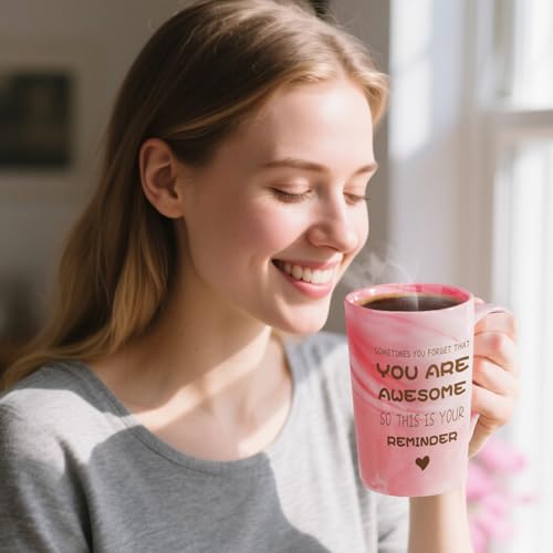 Birthday Gifts for Women, Mom, Sister, Friend: Unique Pink Self Care Spa Relaxation Baskets Set, Christmas, Holiday, Valentines Day Presents for Her, Girlfriend, Grandma, Wife, Bestie, Coworkers