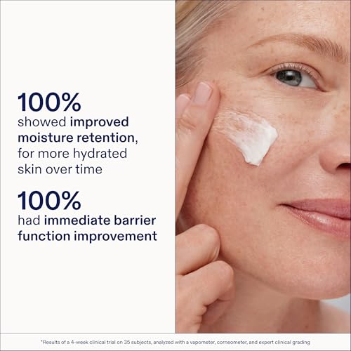 Skinfix Triple Lipid-Peptide Cream Mini - 0.5 oz - Rich Face Moisturizer with Hyaluronic Acid - Hydrates & Restores Dry, Sensitive Skin - Non-Comedogenic, Fragrance Free, Vegan, Cruelty Free