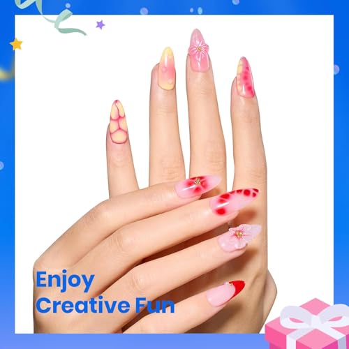 Beetles Blooming Gel 15ml Clear Uv Led Blossom Nails Gel Polish for Spreading Effect Marble Natural Stone Watercolor Floral Print Soak off Diy Nail Art Design Manicure Gift for Women