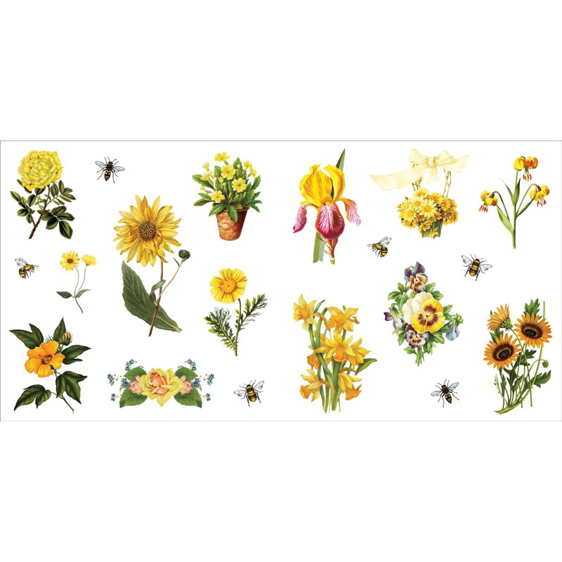 Botanical Sticker Book for Journaling and Crafts - Bunches of Botanicals