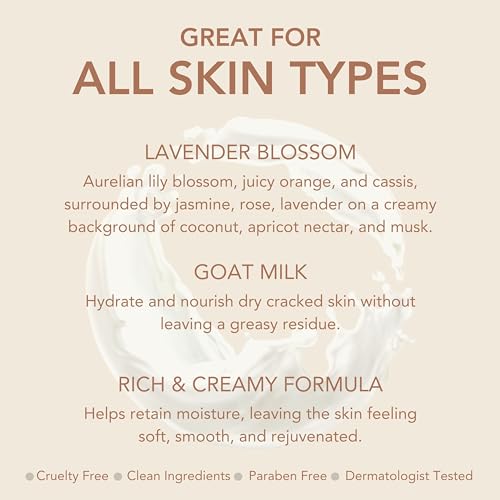 Dionis Goat Milk Hand Cream Lavender Blossom 1 oz (Pack of 4)