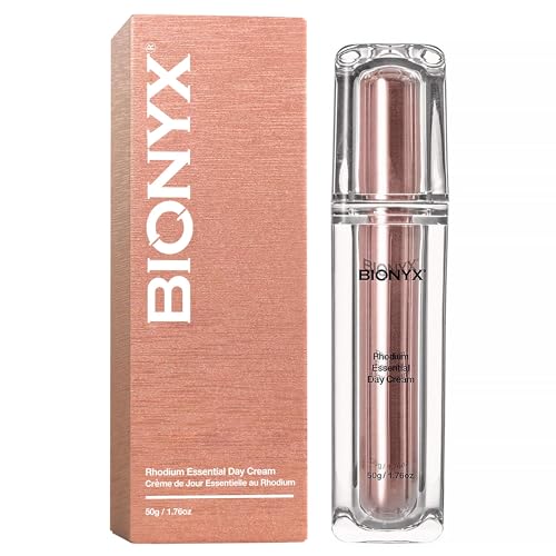 Bionyx Rhodium Essential Day Cream for Women - Contains Colloidal Platinum and Shea Butter - Hydrating Face Moisturizer for All Skin Types - 1.76 Fl. Oz.