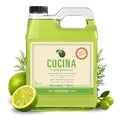 Cucina Fruits & Passion Hand Soap Refill, Lime Zest & Cypress, 1 L (33.8 fl oz) ? Liquid Hand Soap with Olive Oil, Biodegradable, Vegan Formula, Kitchen & Bathroom