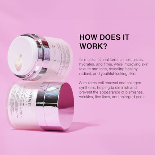Infinitek Paris | Retinol Face Moisturizer - Night Cream | Skin Care for Galentine¡¯s Gifts & Valentine¡¯s Day Gifts for Women | Anti-Aging Face Cream with Collagen & Vitamin E | 1.7 oz - 50 g