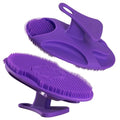 Juve Silicone Shower Scrubber- Body and Face Exfoliator for Women and Men- Exfoliating Bath Brush for Showering- Wash Away Excess Skin- Bathing Essentials Products and Accessories for Hygiene