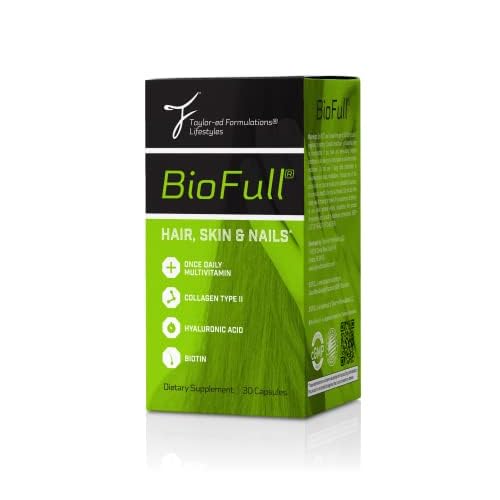 Hair Skin Nails - Biotin Vitamins for Hair, Skin & Nails - Biotin & Collagen Supplement for Women & Men