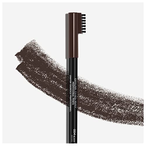 Rimmel Professional Eyebrow, Black Brown, 0.05 Ounce (Pack of 1)