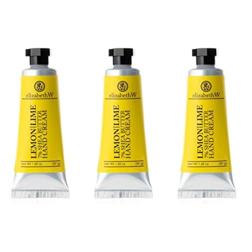 elizabeth W Lemon Lime Hand Cream, 1.68 Ounce (Set of 3)