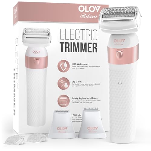 Hatteker Upgraded Mens Electric Back Shaver Body Grooming kit Body Trimmer Facial,Arm,Chin Beard Trimmer Cordless Hair Clipper with Adjustable Extension Handel Waterproof LED Display