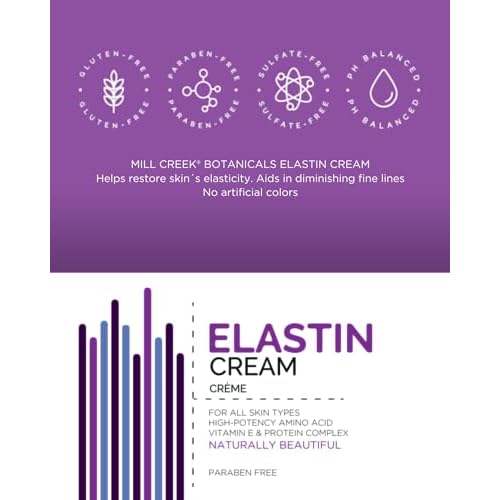 Mill Creek Botanicals Elastin Cream - 4 oz