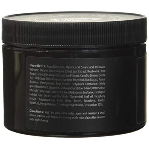 Crown Shaving co Shave Cream 8oz, Eucalyptus and Spearmint