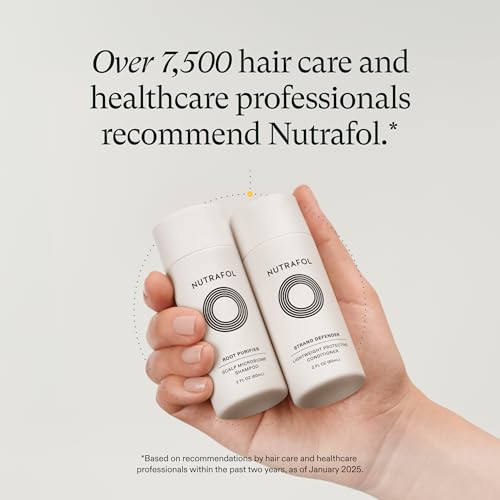 Nutrafol Shampoo, Cleanse and Hydrate Hair and Scalp, Improves Hair Volume, Strength and Texture, Physician-formulated for Thinning Hair, Color Safe, Sulfate Free