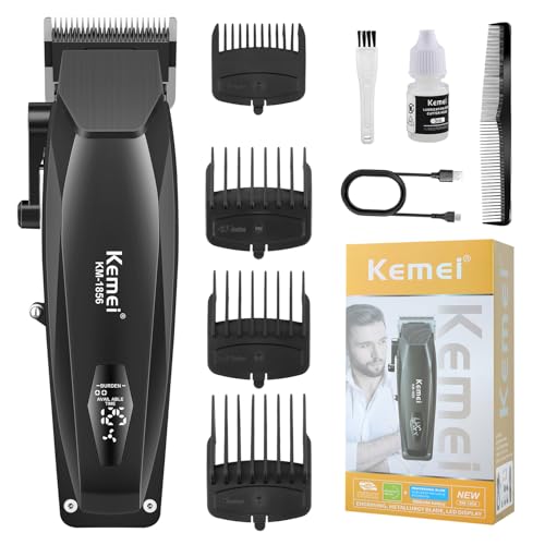 Beard Trimmer for Men, Electric Razor Shaver, Waterproof Electric Razor for Men, Hair Trimmer, Nose Hair Trimmer, Cordless Hair Clippers, Adjustable Beard Grooming Kit