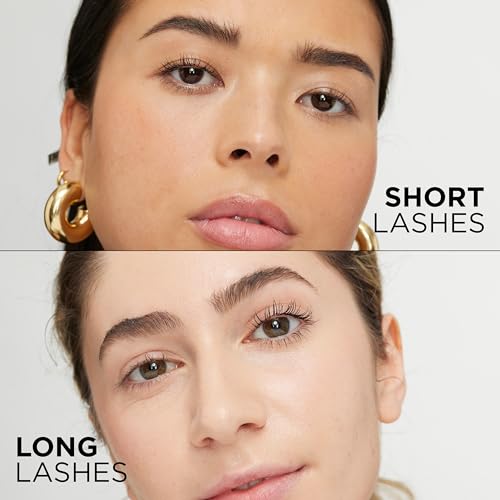 L¡¯Oreal Paris Makeup Original Telescopic Mascara, Separating Mascara Volume and Length Formula, Washable, Blackest Black, 0.27 Fl Oz., 1 Count