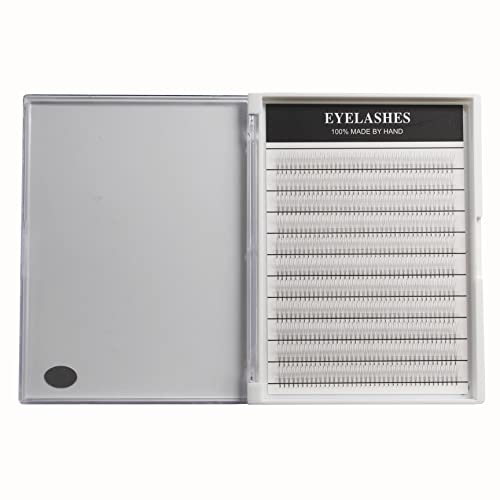 Bodermincer 440pcs 3D Premade Fans False Eyelashes Extension Russian Volume Lashes Faux Mink Individual Lash Extensions (10mm)
