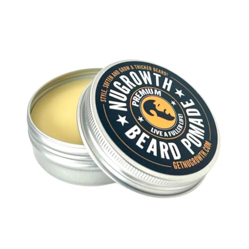 Beard Growth Kit for Black Men ? Beard Oil & Shea Butter Balm Set ? Softens, Moisturizes & Promotes Thicker Beards with Avocado, Mint & Jamaican Black Castor Oils (4 fl. oz.)
