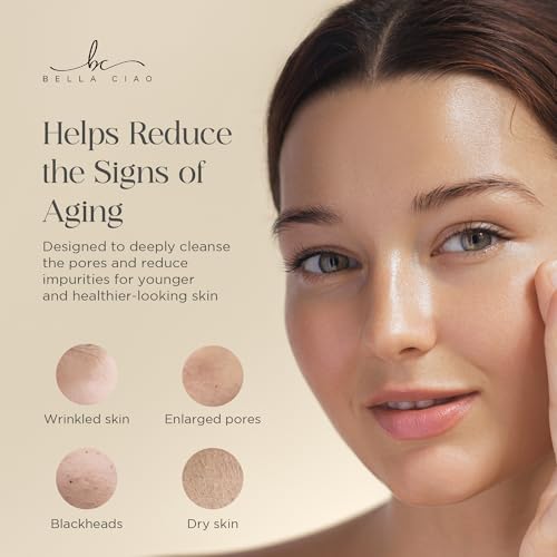 Bella Ciao 11-Piece Facial Steamer Set ? Portable Face Steamer for Deep Cleaning, Hydration & Pore Care ? Skincare Beauty Tool Kit for Women & Teens ? Spa Gift for Home, Travel & Self-Care Routine