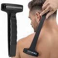 Bearback Back Shaver for Men ? DIY Razor with Pivoting Triple Blades & Folding Handle ? Wet or Dry Back & Body Hair Removal