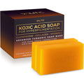 VALITIC Kojic Acid Soap for Hyperpigmentation - with Glutathione, Collagen & Vitamin C - Advanced Soap Bars with Turmeric - Original Japanese Complex for Dark Spot Correction - 2 Pack