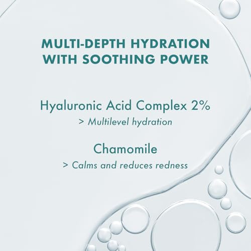 Skin ResQ by Petal Fresh Hello Hydration Serum, Hydrating Facial Serum with 2% Hyaluronic Acid Complex and Chamomile, Fragrance Free Moisturizing Serum for Dry Sensitive Skin, Made in Korea, 2 oz